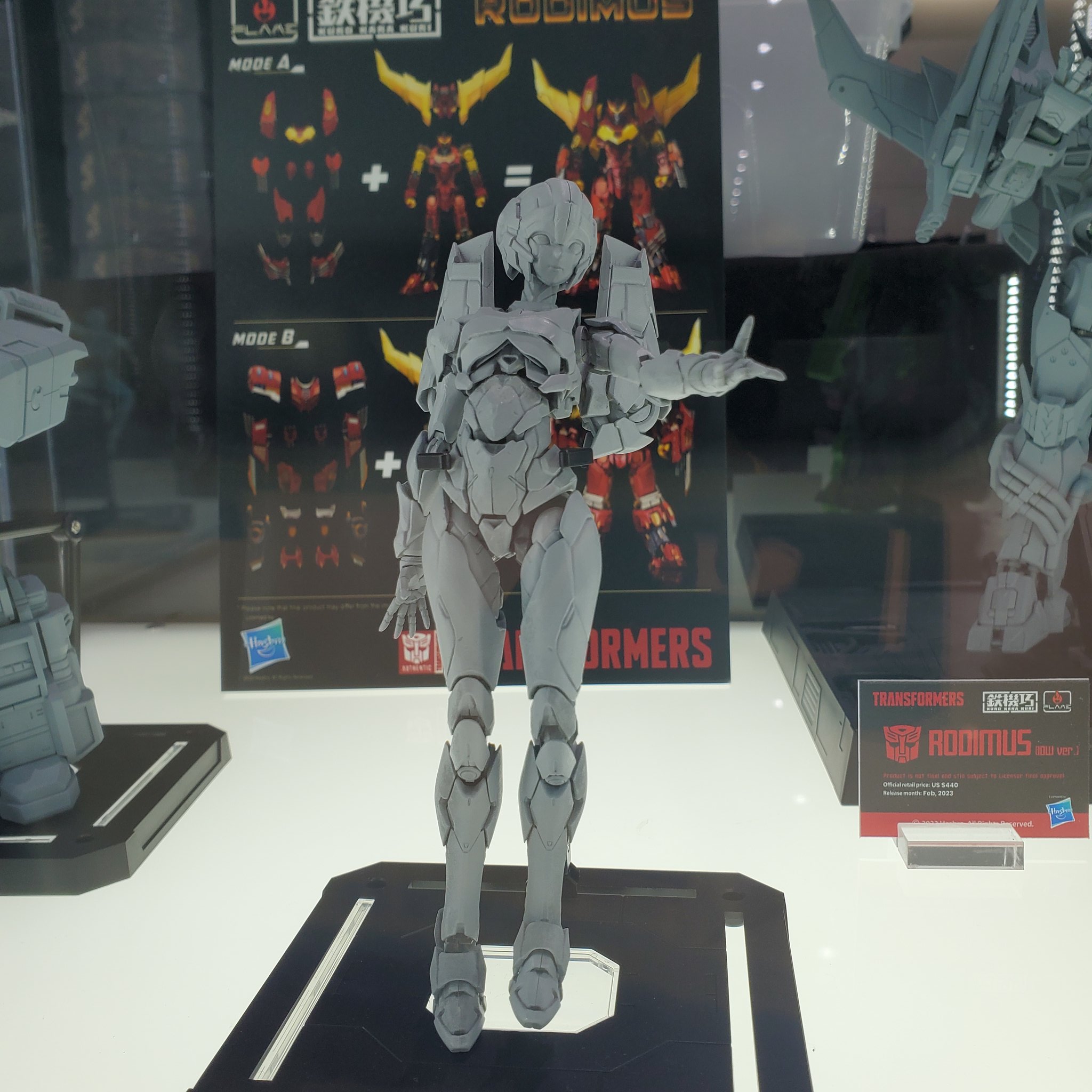 SDCC 2022 - Flame Toys Kuro Kara Kuri Nemesis Prime, Jazz